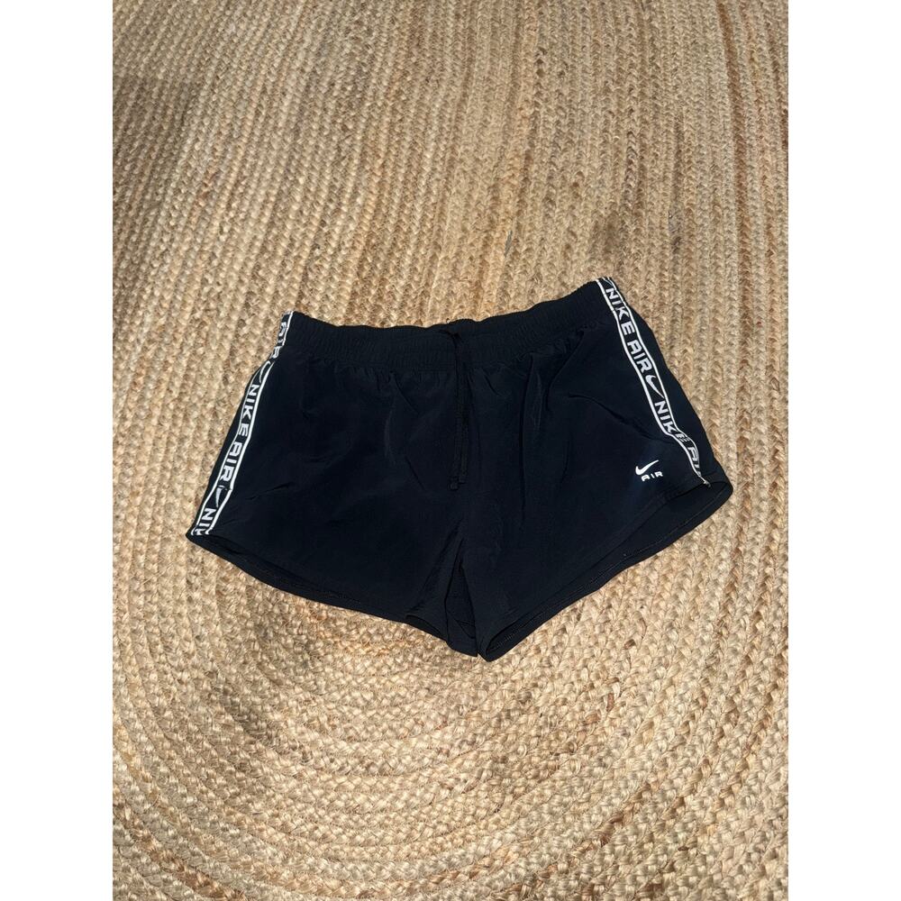 Nike air women’s track shorts in black size medium